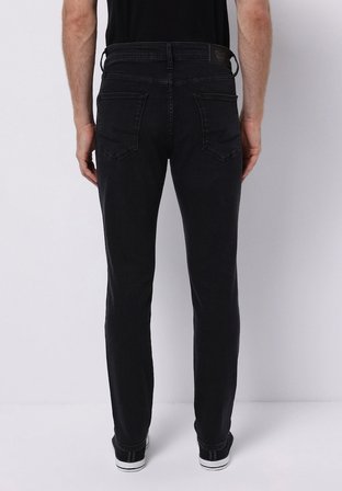 Skinny Fit   Erkek Siyah Jean Pantolon