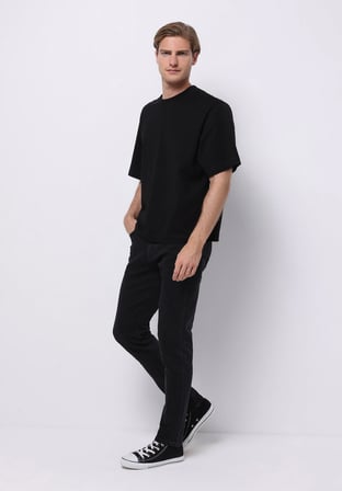 Skinny Fit   Erkek Siyah Jean Pantolon