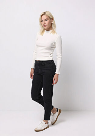Mom Fit   Kadın Denim Jean Pantolon