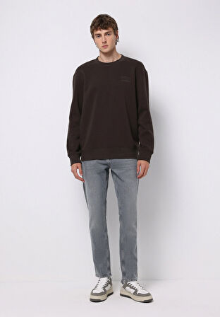 Regular Fit   Erkek Açik İndigo Jean Pantolon