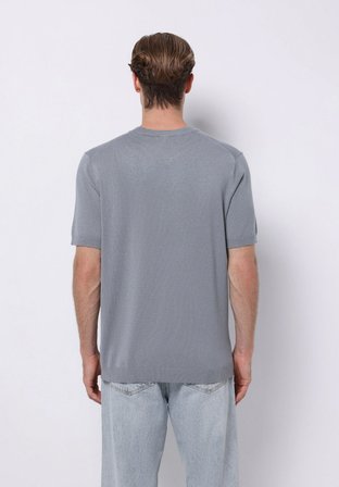 Regular Fit   Erkek Yeşil  Kazak