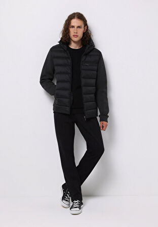 Slim Fit     Erkek Gri Mont