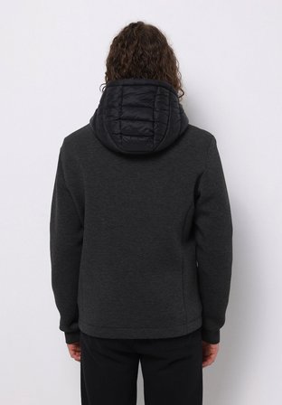 Slim Fit     Erkek Gri Mont