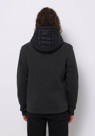 Slim Fit     Erkek Gri Mont