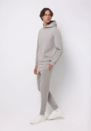 Regular Fit   Erkek Gri Sweatshirt