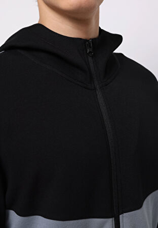 Regular Fit   Erkek Siyah Sweatshirt