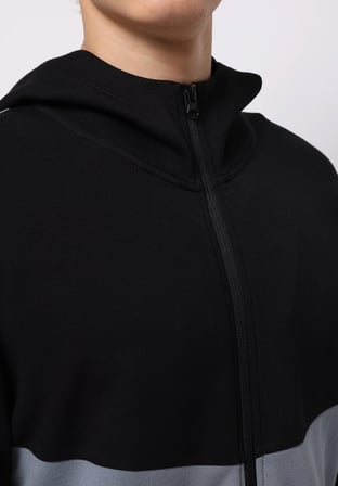 Regular Fit   Erkek Siyah Sweatshirt
