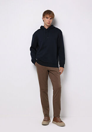 Comfort Fit   Erkek Lacivert Sweatshirt