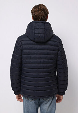 Slim Fit     Erkek Lacivert Mont