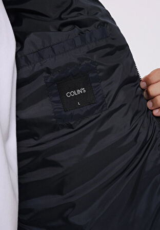 Slim Fit     Erkek Lacivert Mont