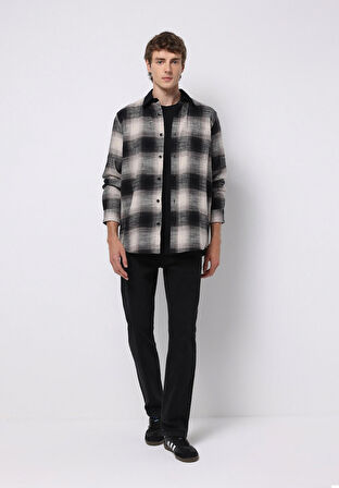 Regular Fit   Erkek Lacivert Jean Pantolon