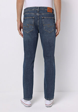 Straight Fit   Erkek Siyah Jean Pantolon