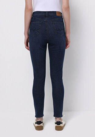 Skinny Fit   Kadın Lacivert Jean Pantolon
