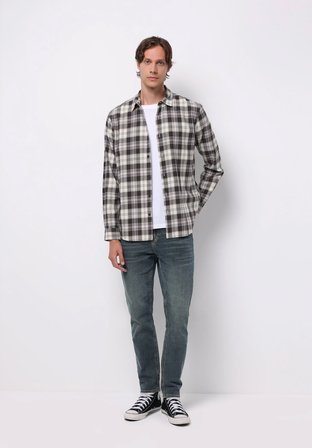 Regular Fit   Erkek Açik İndigo Jean Pantolon