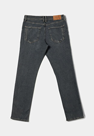 Straight Fit   Erkek İndigo Jean Pantolon