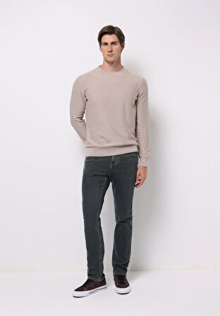 Straight Fit   Erkek İndigo Jean Pantolon