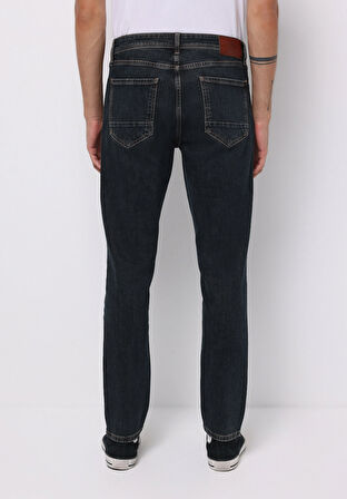 Regular Fit   Erkek İndigo Jean Pantolon