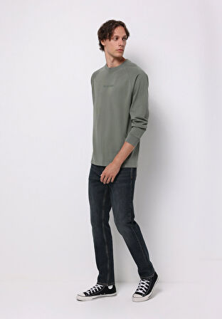 Regular Fit   Erkek İndigo Jean Pantolon