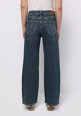 Regular Fit   Kadın İndigo Jean Pantolon