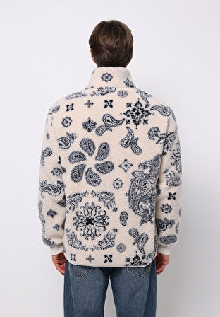 Comfort Fit    Erkek Ekru Ceket