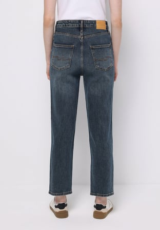 Straight Fit   Kadın İndigo Jean Pantolon