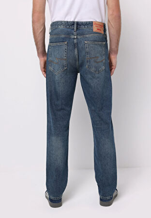 Regular Fit   Erkek İndigo Jean Pantolon