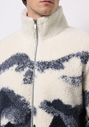 Comfort Fit    Erkek Ekru Ceket