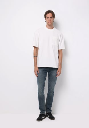Straight Fit   Erkek İndigo Jean Pantolon