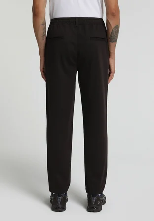 Regular Fit Orta Bel Düz Paça Erkek Kahverengi  Pantolon
