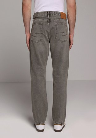 Regular Fit   Erkek Over Dyed Denim Jean Pantolon
