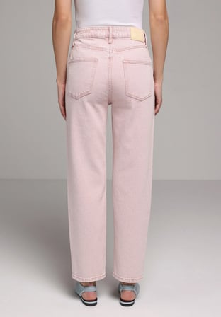 Straight Fit   Kadın Colour Denim Jean Pantolon