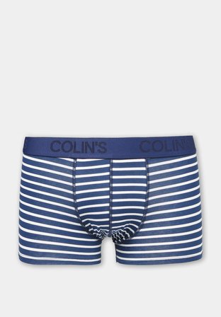 Trunk Fit Baskılı Erkek Lacivert Boxer