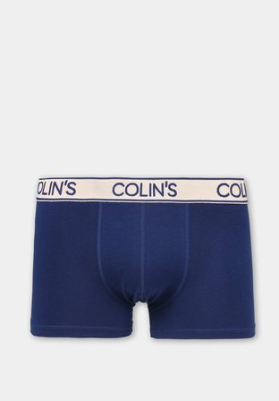 Trunk Fit Düz Erkek Lacivert Boxer