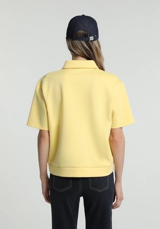 Regular Fit   Kadın Sari  Tişört