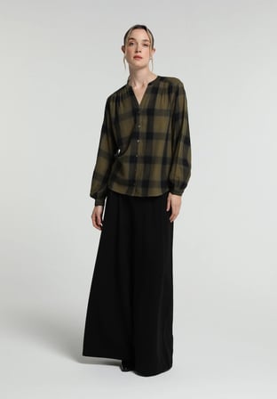 Fashion Fit   Kadın Yeşil  Gömlek