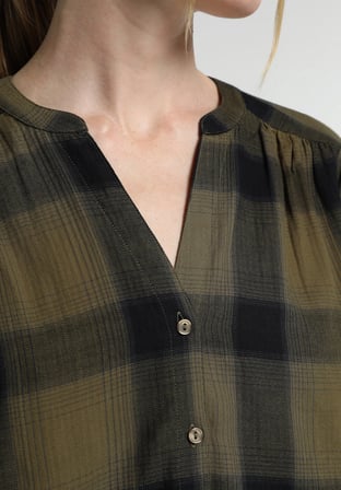 Fashion Fit   Kadın Yeşil  Gömlek