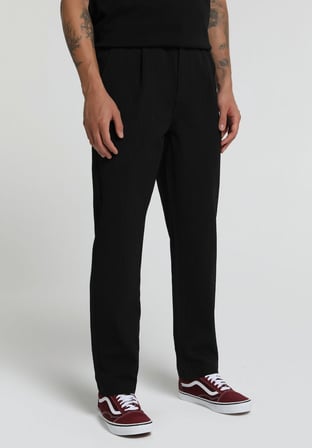 Regular Fit Orta Bel Düz Paça Erkek Antrasit  Pantolon