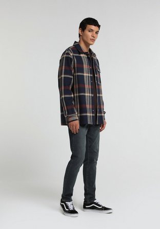 Slim Fit   Erkek Over Dyed Denim Jean Pantolon