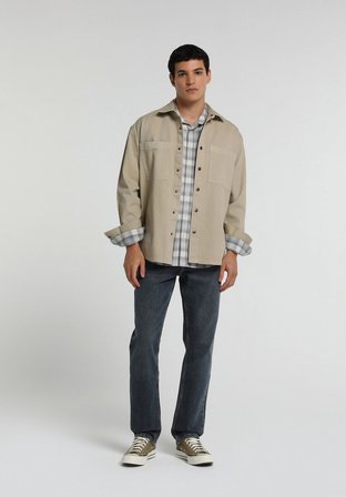 Straight Fit   Erkek Light İndigo Denim Jean Pantolon