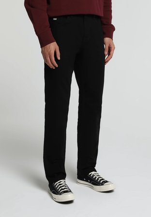 Straight Fit   Erkek Black Black Denim Jean Pantolon