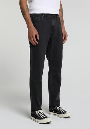 Straight Fit   Erkek Anthracite Denim Jean Pantolon