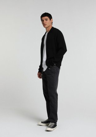 Straight Fit   Erkek Anthracite Denim Jean Pantolon