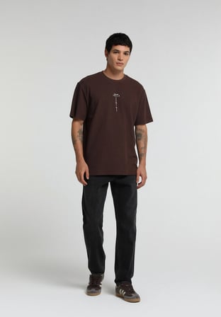 Tapered Fit   Erkek Black Black Denim Jean Pantolon