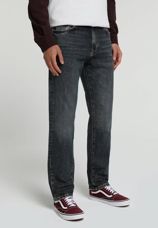 Slim Tapered Fit   Erkek Green Cast Denim Jean Pantolon