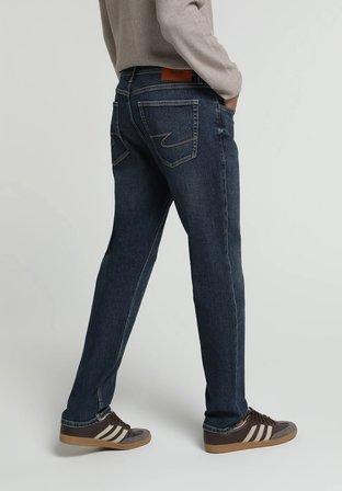 Slim Tapered Fit   Erkek Green Cast Denim Jean Pantolon