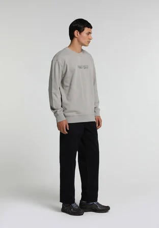 Relaxed Fit Orta Bel Düz Paça Erkek Lacivert  Pantolon