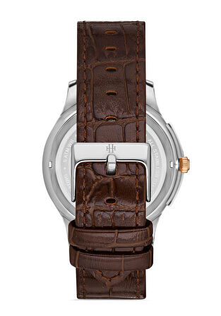 Hislon Kahverengi Deri Kordon Erkek Kol Saati CL120T-02KR
