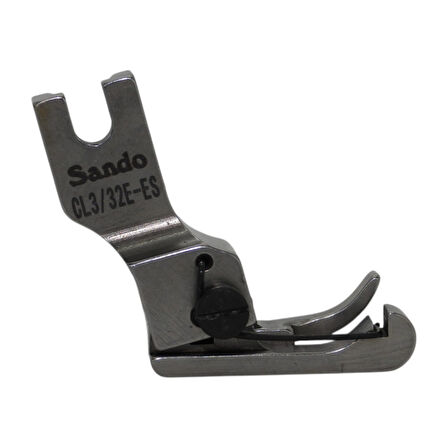 Sando CL3/32E-ES Düz Makine 2,4 mm Yandan Yaylı Sol Çima Ayağı