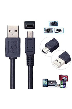 Harici Hardisk Mini Usb 5pin V3 Kablo