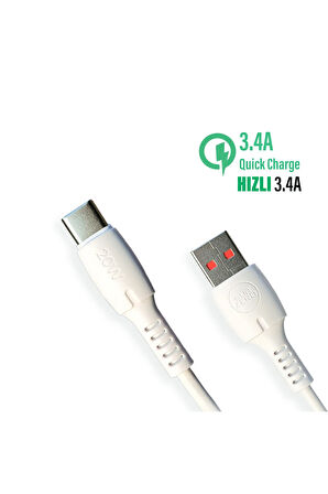 Mi 9T Şarj Kablosu Type C 20W Hızlı 20W 3.4A